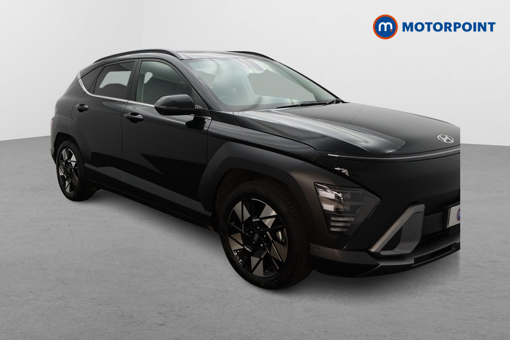 Hyundai Kona Ultimate Automatic Petrol-Electric Hybrid SUV - Stock Number (1618241) - Drivers side front corner