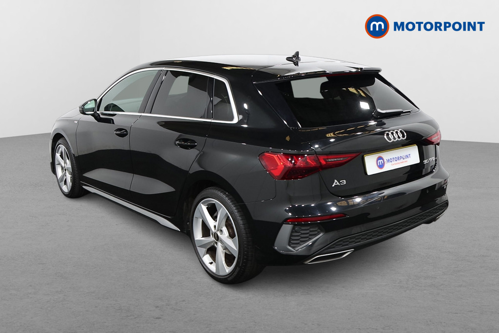 Audi A3 S Line Manual Petrol Hatchback - Stock Number (1619787) - Passenger side rear corner