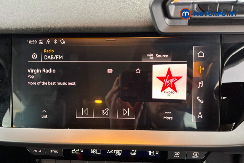 Audi A3 Sport Automatic Petrol Hatchback - Stock Number (1620920) - 9th supplementary image