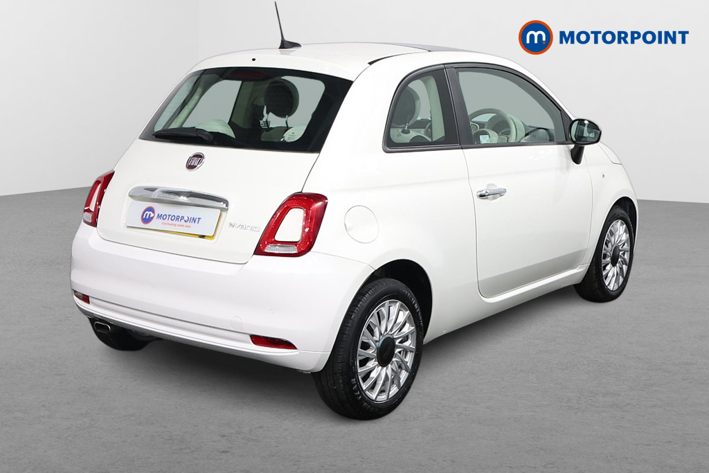 Fiat 500 Lounge Manual Petrol Hatchback - Stock Number (1622409) - Drivers side rear corner