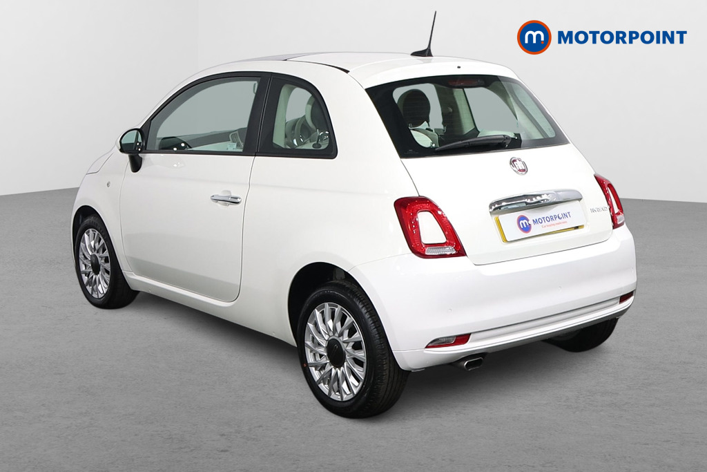 Fiat 500 Lounge Manual Petrol Hatchback - Stock Number (1622409) - Passenger side rear corner