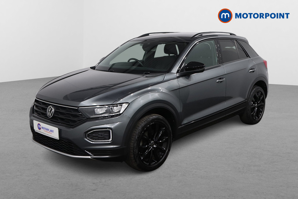 Volkswagen T-Roc Black Edition Automatic Petrol SUV - Stock Number (1623443) - Passenger side front corner