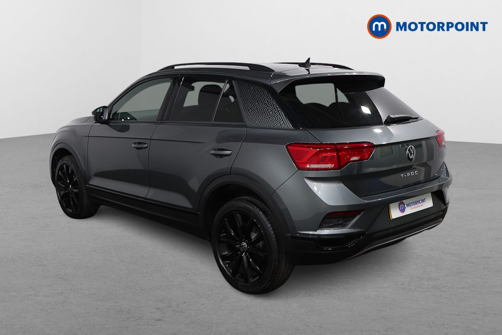 Volkswagen T-Roc Black Edition Automatic Petrol SUV - Stock Number (1623443) - Passenger side rear corner