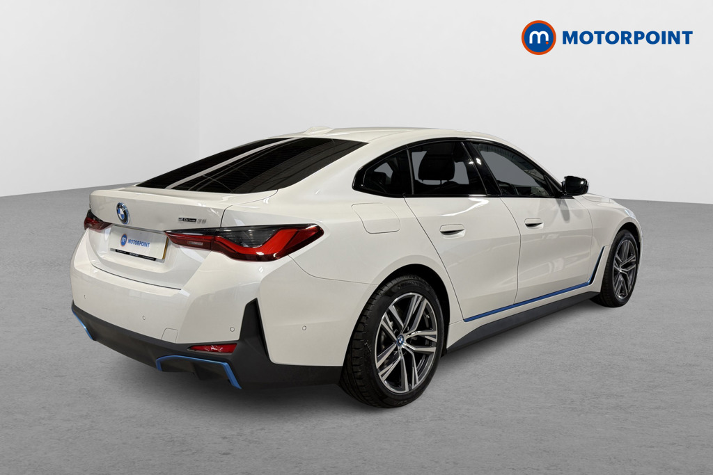 BMW I4 Sport Automatic Electric Hatchback - Stock Number (1623492) - Drivers side rear corner