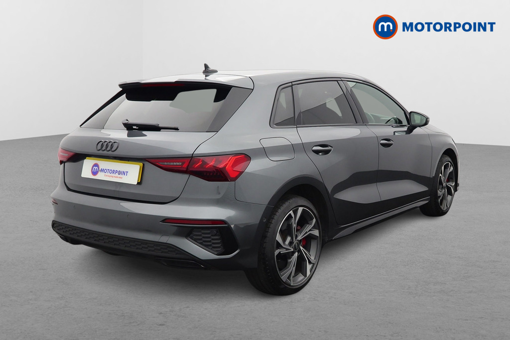 Audi A3 S Line Competition Automatic Petrol Plug-In Hybrid Hatchback - Stock Number (1625536) - Drivers side rear corner