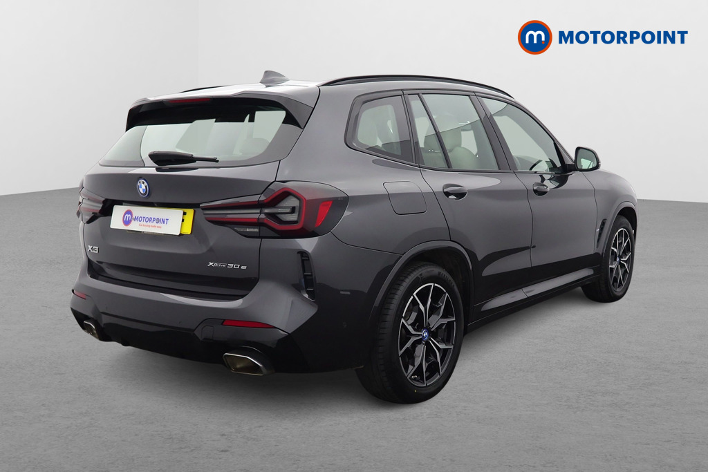 BMW X3 M Sport Automatic Petrol Plug-In Hybrid SUV - Stock Number (1625772) - Drivers side rear corner