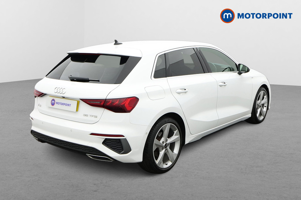 Audi A3 S Line Automatic Petrol Hatchback - Stock Number (1626128) - Drivers side rear corner