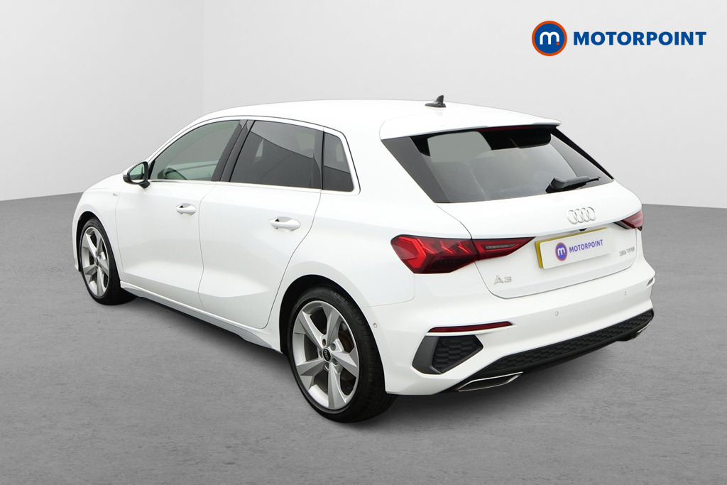 Audi A3 S Line Automatic Petrol Hatchback - Stock Number (1626128) - Passenger side rear corner