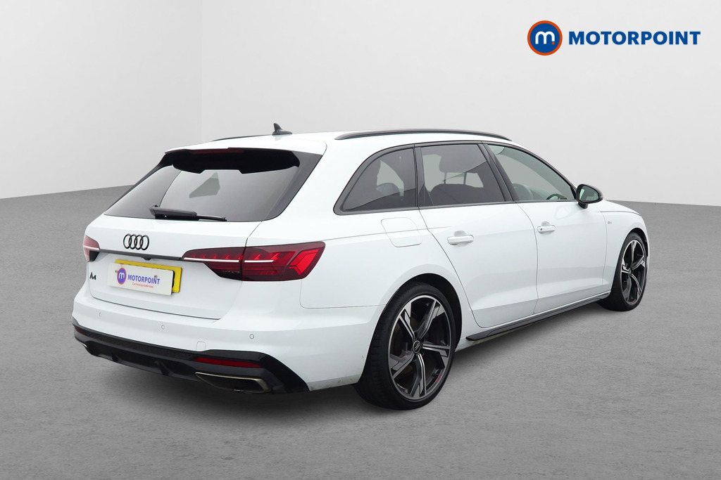 Audi A4 Black Edition Manual Petrol Estate - Stock Number (1626445) - Drivers side rear corner