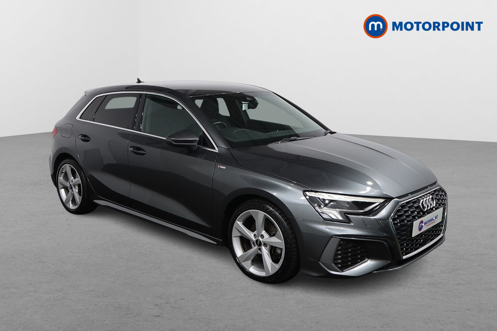 Audi A3 S Line Automatic Petrol Hatchback - Stock Number (1626471) - Drivers side front corner