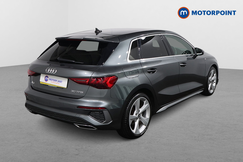 Audi A3 S Line Automatic Petrol Hatchback - Stock Number (1626471) - Drivers side rear corner