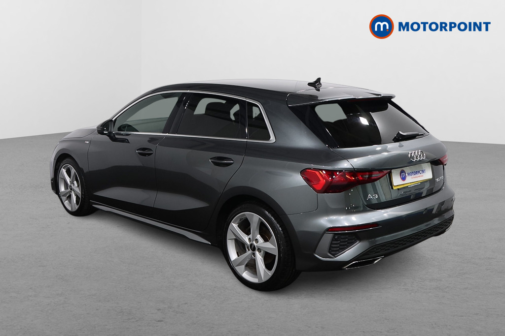 Audi A3 S Line Automatic Petrol Hatchback - Stock Number (1626471) - Passenger side rear corner