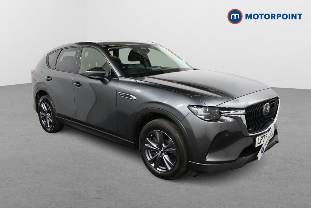 Mazda Cx-60 Exclusive-Line Automatic Petrol Plug-In Hybrid SUV - Stock Number (1626606) - Drivers side front corner