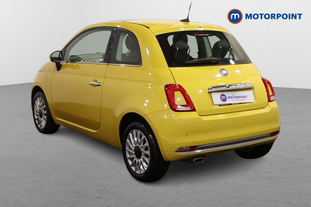 Fiat 500 Lounge Manual Petrol Hatchback - Stock Number (1612284) - Passenger side rear corner