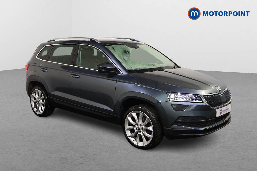 Skoda Karoq Se L Manual Petrol SUV - Stock Number (1619257) - Drivers side front corner