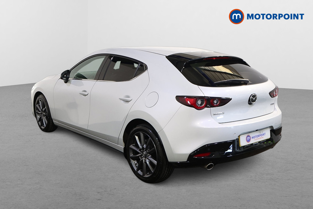 Mazda 3 Exclusive-Line Automatic Petrol Hatchback - Stock Number (1623176) - Passenger side rear corner