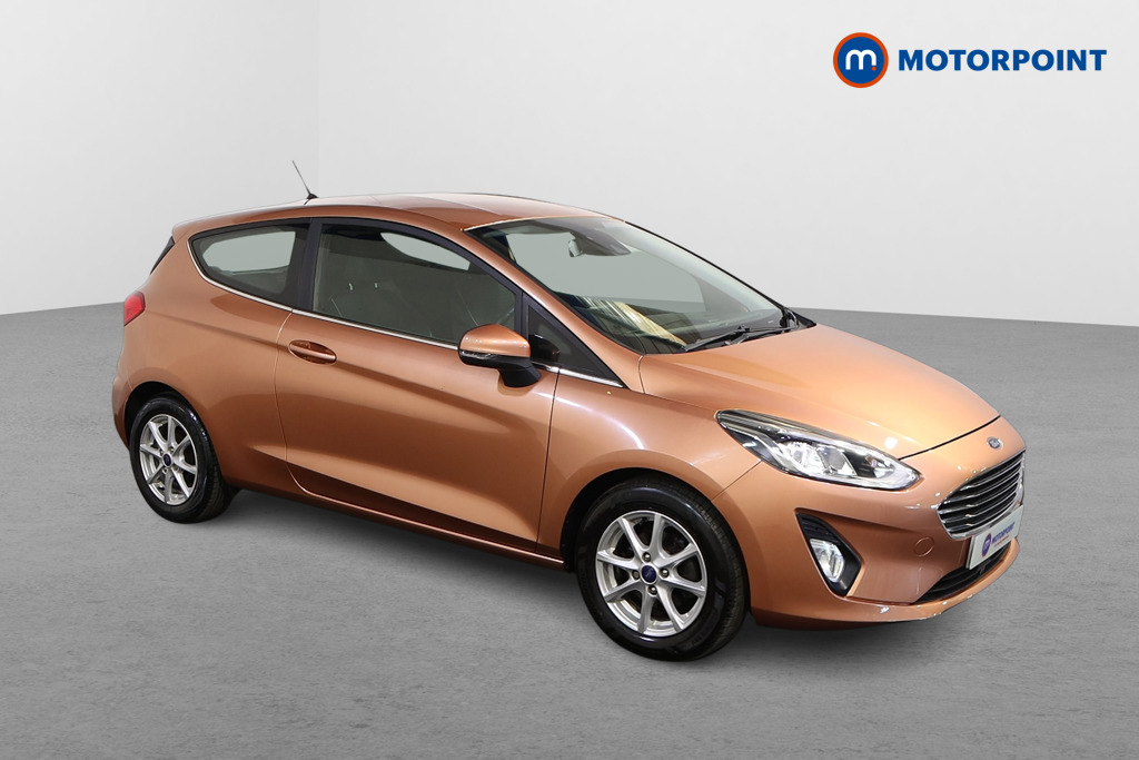 Ford Fiesta Zetec B-Pluso Play Automatic Petrol Hatchback - Stock Number (1623478) - Drivers side front corner