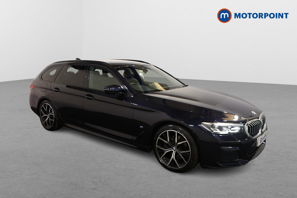 BMW 5 Series M Sport Automatic Diesel Estate - Stock Number (1625531) - Drivers side front corner