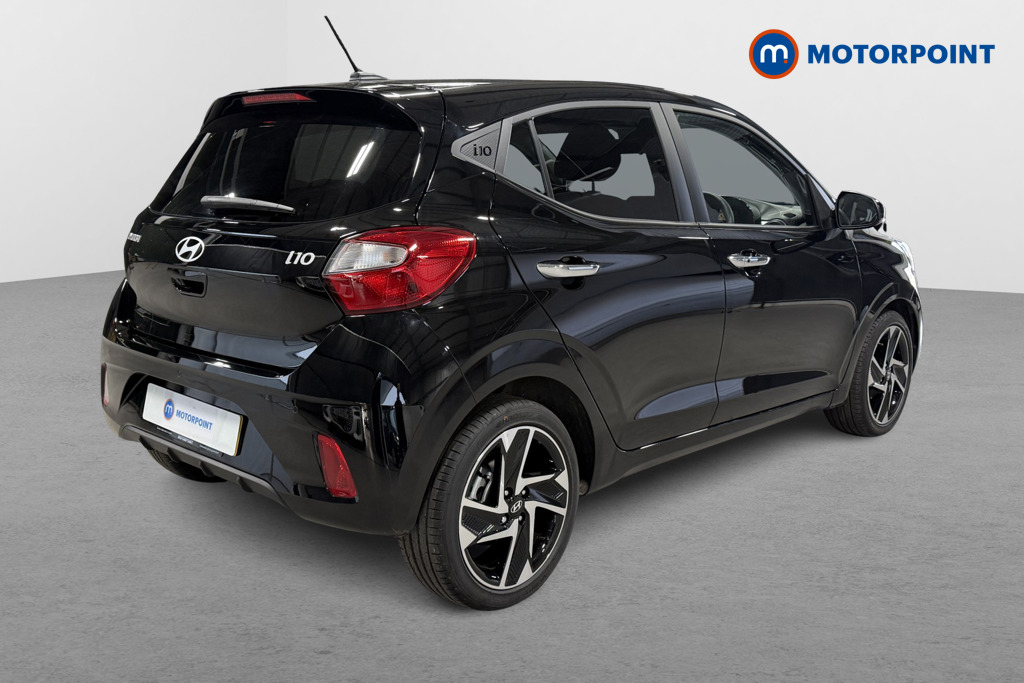 Hyundai I10 Premium Automatic Petrol Hatchback - Stock Number (1625841) - Drivers side rear corner