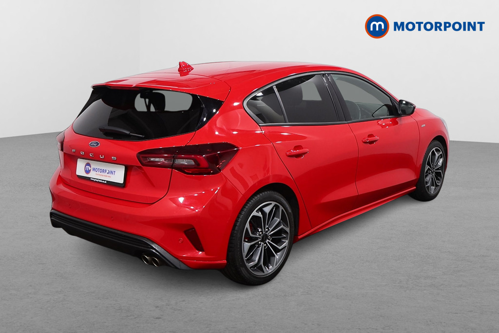 Ford Focus St-Line X Manual Petrol Hatchback - Stock Number (1626008) - Drivers side rear corner