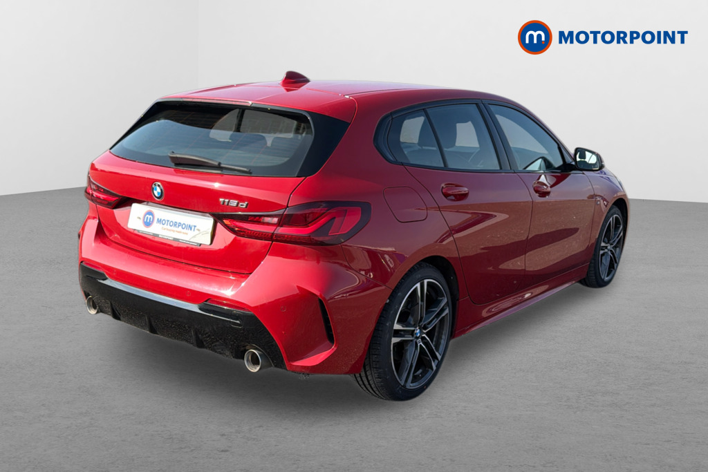 BMW 1 Series M Sport Manual Diesel Hatchback - Stock Number (1626075) - Drivers side rear corner