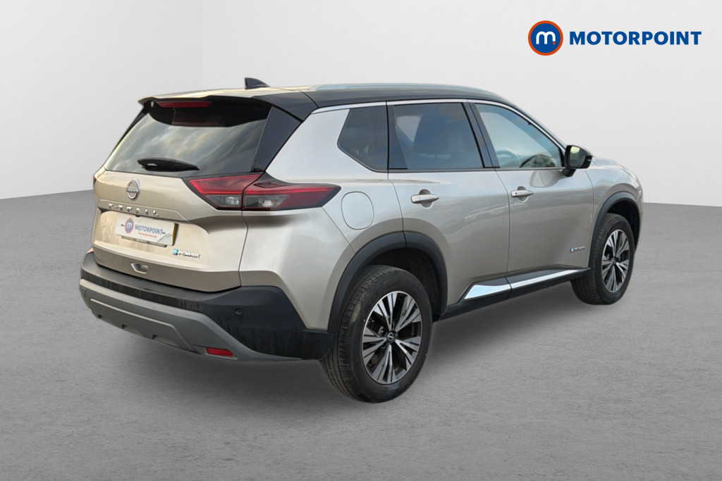Nissan X-Trail N-Connecta Automatic Petrol-Electric Hybrid SUV - Stock Number (1627348) - Drivers side rear corner
