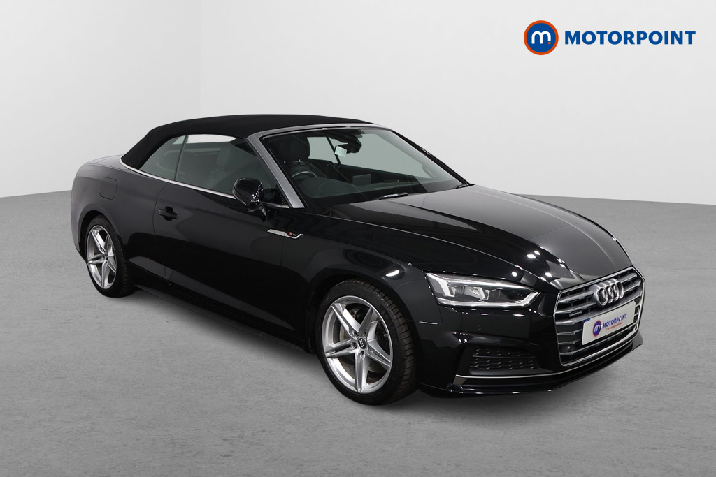 Audi A5 S Line Automatic Petrol Convertible - Stock Number (1628024) - Drivers side front corner