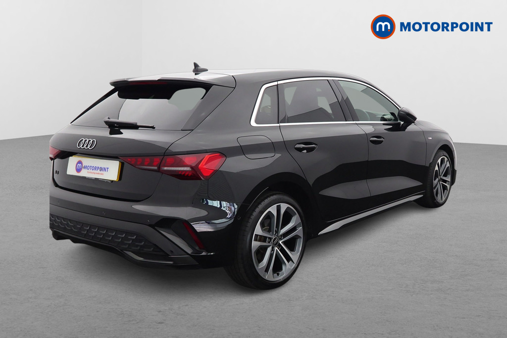 Audi A3 S Line Automatic Petrol Plug-In Hybrid Hatchback - Stock Number (1624005) - Drivers side rear corner