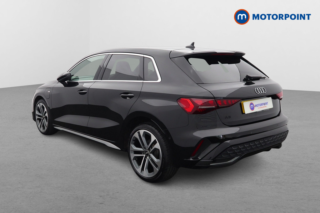 Audi A3 S Line Automatic Petrol Plug-In Hybrid Hatchback - Stock Number (1624005) - Passenger side rear corner