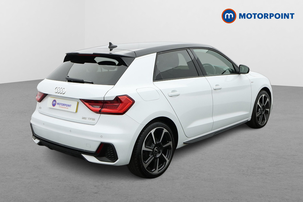 Audi A1 Black Edition Automatic Petrol Hatchback - Stock Number (1625068) - Drivers side rear corner