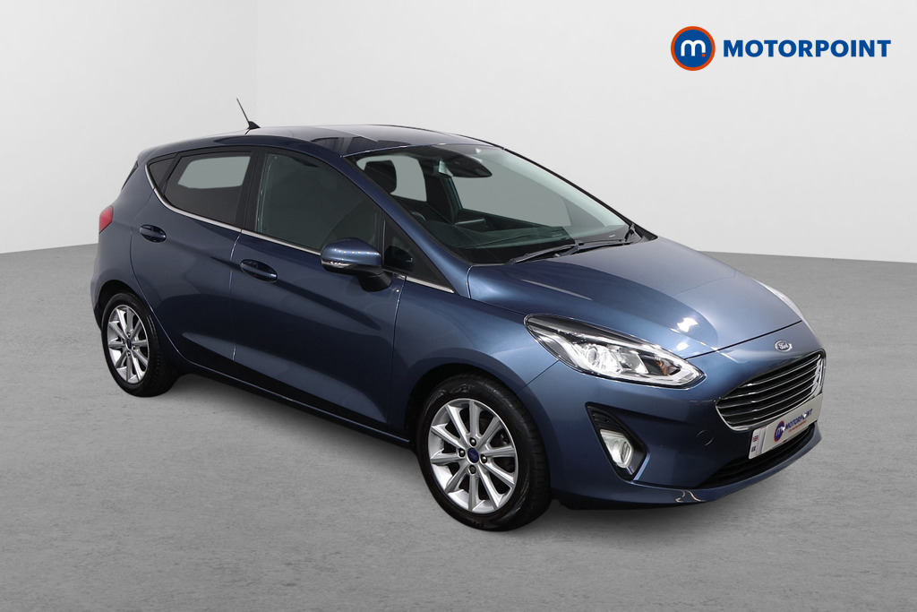 Ford Fiesta Titanium Manual Petrol Hatchback - Stock Number (1625977) - Drivers side front corner