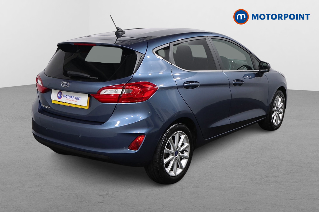 Ford Fiesta Titanium Manual Petrol Hatchback - Stock Number (1625977) - Drivers side rear corner