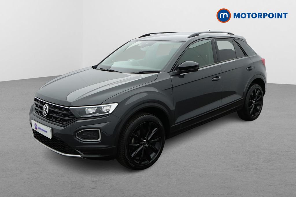 Volkswagen T-Roc Black Edition Automatic Petrol SUV - Stock Number (1626750) - Passenger side front corner