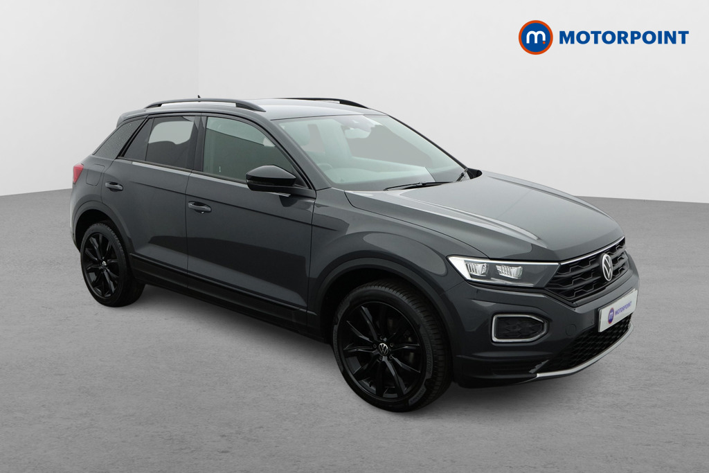 Volkswagen T-Roc Black Edition Automatic Petrol SUV - Stock Number (1626750) - Drivers side front corner