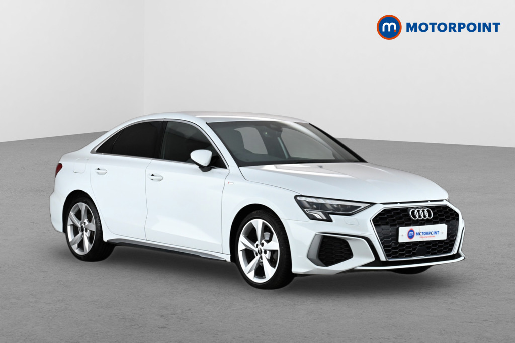 Audi A3 S Line Automatic Petrol Saloon - Stock Number (1627497) - Drivers side front corner
