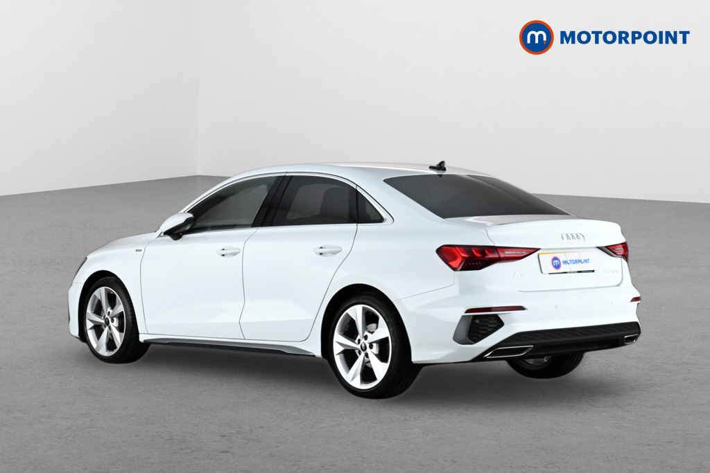 Audi A3 S Line Automatic Petrol Saloon - Stock Number (1627497) - Passenger side rear corner