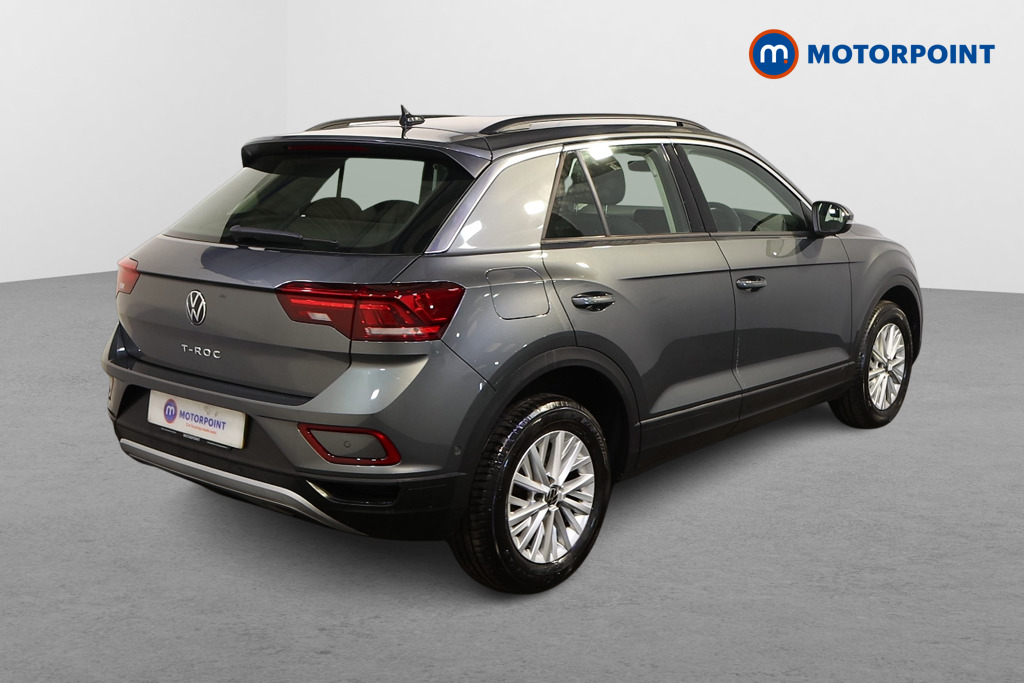 Volkswagen T-Roc Life Automatic Petrol SUV - Stock Number (1611530) - Drivers side rear corner