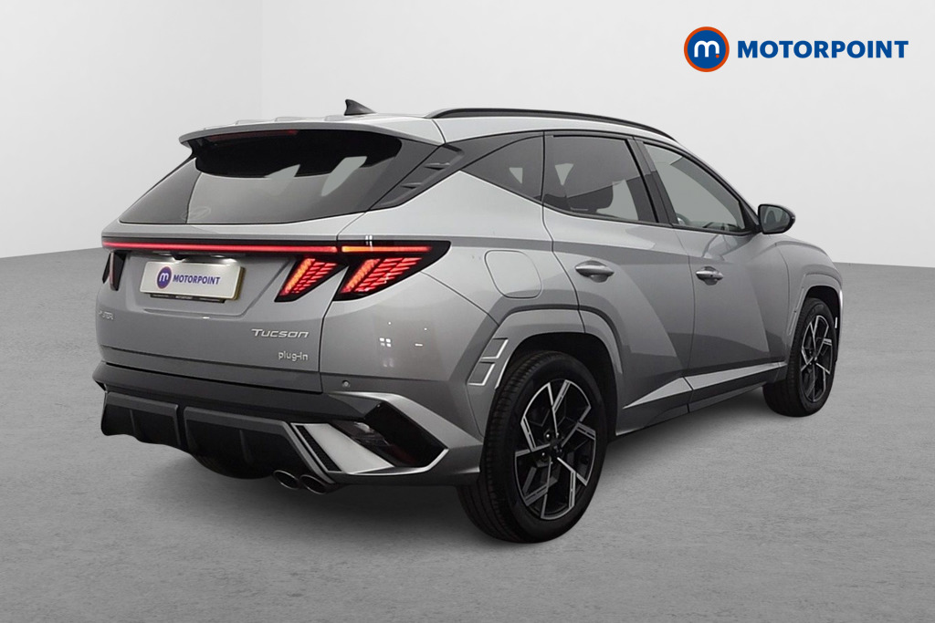 Hyundai Tucson N Line Automatic Petrol Plug-In Hybrid SUV - Stock Number (1618194) - Drivers side rear corner