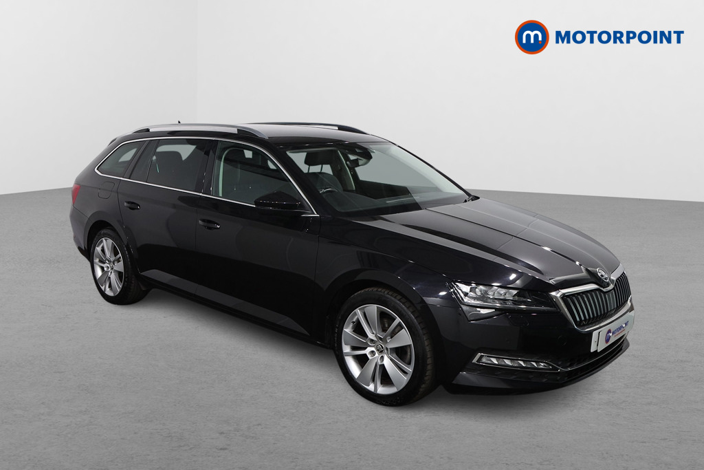 Skoda Superb Se L Manual Diesel Estate - Stock Number (1623446) - Drivers side front corner