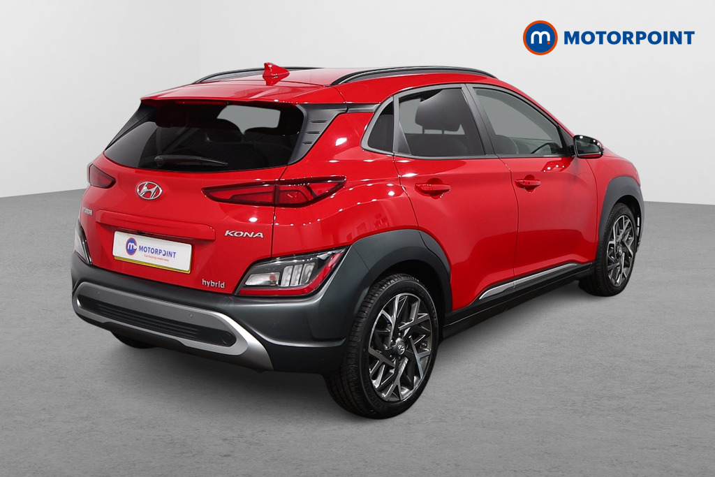 Hyundai Kona Ultimate Automatic Petrol-Electric Hybrid SUV - Stock Number (1628782) - Drivers side rear corner