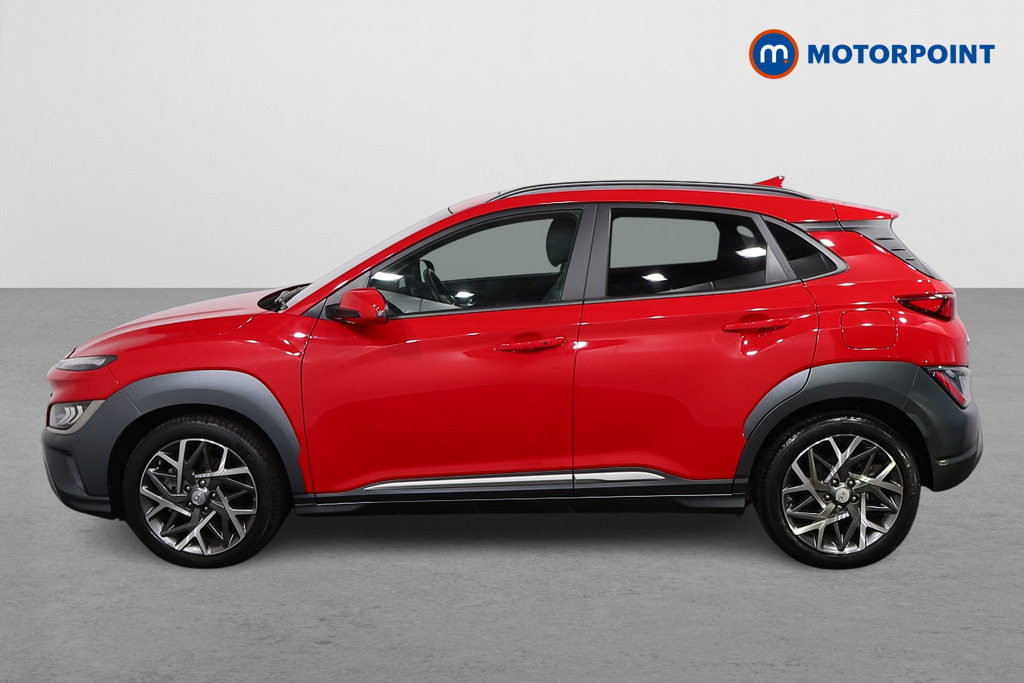Hyundai Kona Ultimate Automatic Petrol-Electric Hybrid SUV - Stock Number (1628782) - Passenger side