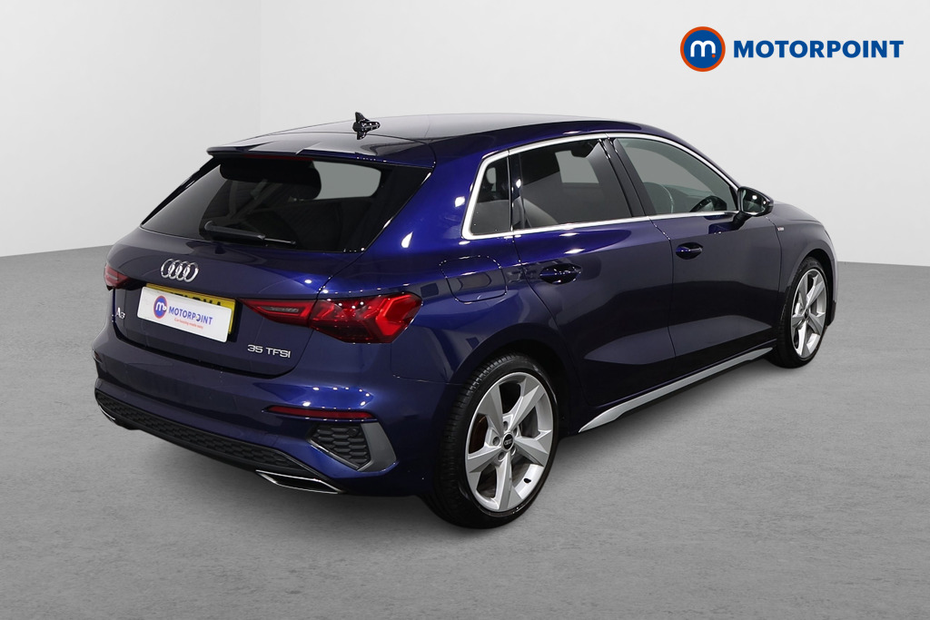 Audi A3 S Line Automatic Petrol Hatchback - Stock Number (1625056) - Drivers side rear corner