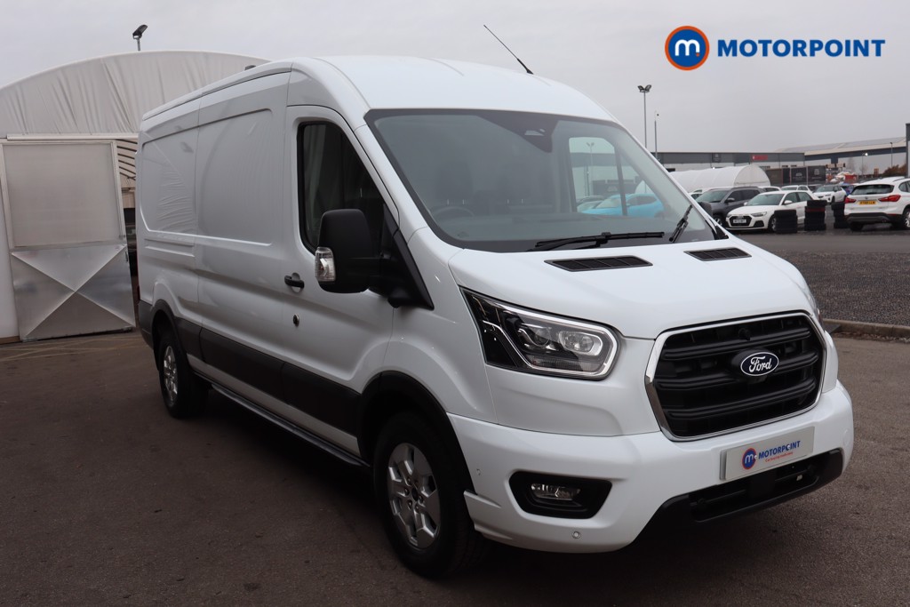 Ford Transit Limited Automatic Diesel Medium Roof Van - Stock Number (1611442) - Passenger side front corner