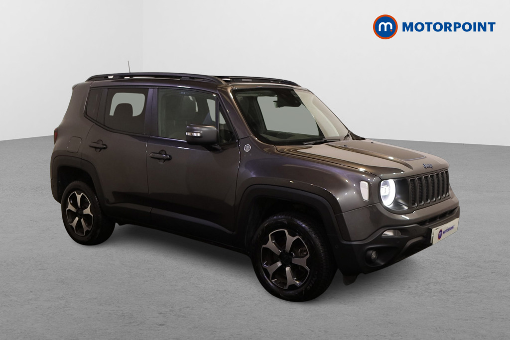 Jeep Renegade Trailhawk Automatic Petrol Plug-In Hybrid SUV - Stock Number (1616529) - Drivers side front corner