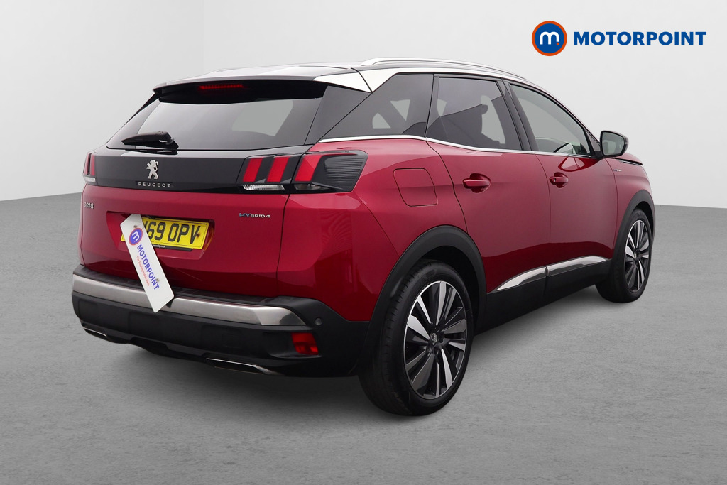Peugeot 3008 GT Automatic Petrol Plug-In Hybrid SUV - Stock Number (1625944) - Drivers side rear corner