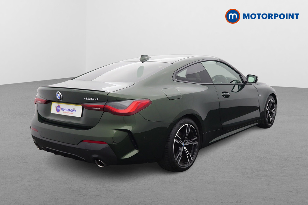 BMW 4 Series M Sport Automatic Diesel Coupe - Stock Number (1626098) - Drivers side rear corner