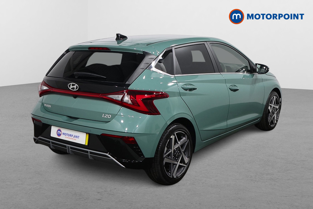 Hyundai I20 Premium Automatic Petrol Hatchback - Stock Number (1626213) - Drivers side rear corner