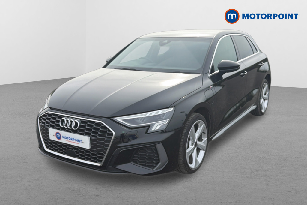 Audi A3 S Line Automatic Petrol Plug-In Hybrid Hatchback - Stock Number (1627392) - Passenger side front corner