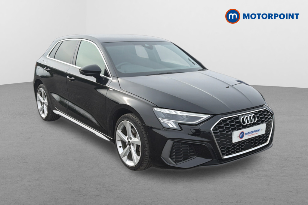 Audi A3 S Line Automatic Petrol Plug-In Hybrid Hatchback - Stock Number (1627392) - Drivers side front corner
