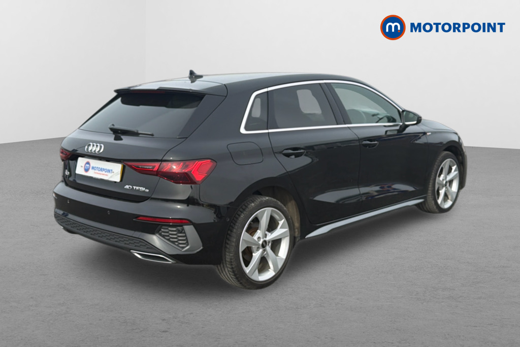 Audi A3 S Line Automatic Petrol Plug-In Hybrid Hatchback - Stock Number (1627392) - Drivers side rear corner